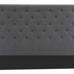 Tête De Lit Tissu Gris Foncé L160 Cm ENGUERRAND
